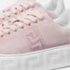 Adidași cu platformă La Greca din piele de căprioară Adidași cu platformă La Greca din piele de căprioară