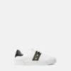 Adidași din nailon cu ornamente Greca Adidași din nailon cu ornamente Greca