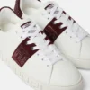 Adidași din nailon cu ornamente Greca Adidași din nailon cu ornamente Greca