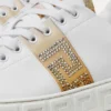 Adidași din nailon cu ornamente Greca Adidași din nailon cu ornamente Greca