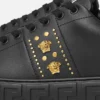 Adidași din nailon cu ornamente Greca Adidași din nailon cu ornamente Greca