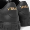 Adidași din nailon cu ornamente Greca Adidași din nailon cu ornamente Greca