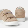 Adidași din piele de căprioară pentru copii