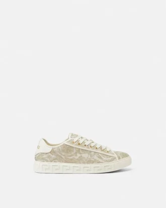 Adidași din pânză jacquard Greca Sneakers