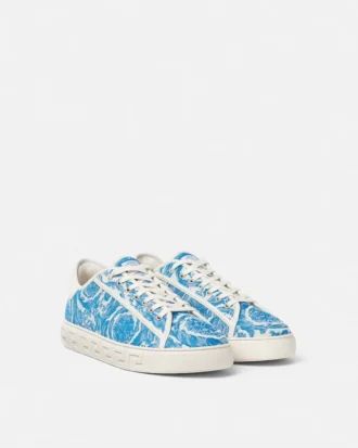 Adidași din pânză jacquard Greca Sneakers