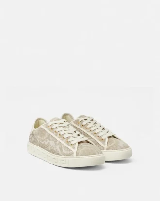 Adidași din pânză jacquard Greca Sneakers