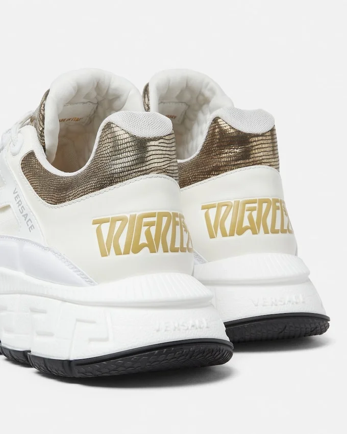 Adidași Trigreca cu efect de șopârlă Adidași Trigreca cu efect de șopârlă
