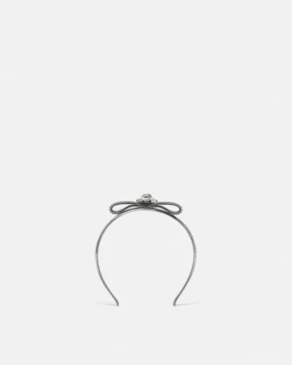 Bandă metalică pentru păr cu fundă Gianni Ribbon