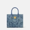 Barocco La Medusa Geantă mică din denim