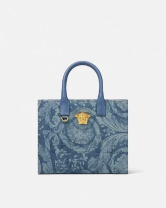 Barocco La Medusa Geantă mică din denim