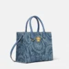Barocco La Medusa Geantă mică din denim
