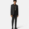 Blazer cu un singur rând de nasturi Blazer cu un singur rând de nasturi