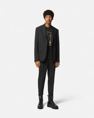 Blazer cu un singur rând de nasturi