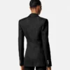 Blazer din amestec de lână cu model jacquard Python Blazer din amestec de lână cu model jacquard Python
