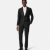 Blazer din amestec de lână jacquard Blazer din amestec de lână jacquard