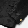 Blazer din amestec de lână jacquard Blazer din amestec de lână jacquard