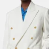 Blazer din lână cu două rânduri de nasturi
