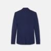 Blazer din lână cu un singur rând de nasturi