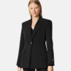 Blazer din lână elastică Blazer din lână elastică