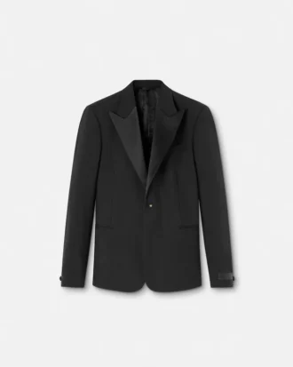 Blazer din lână și mohair