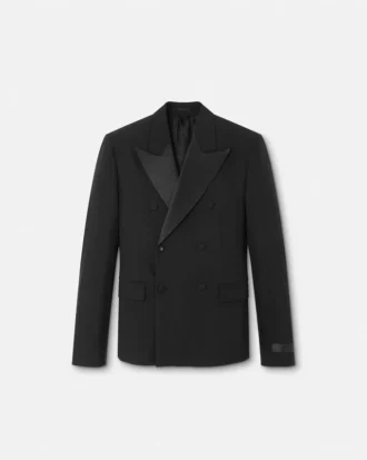 Blazer din lână și mohair