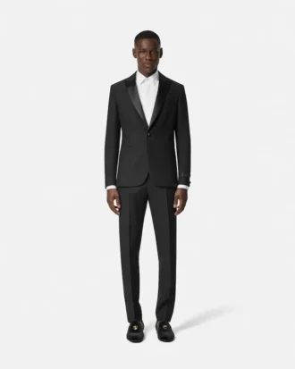 Blazer din lână și mohair