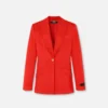 Blazer DV cu un singur rând de nasturi din lână Blazer DV cu un singur rând de nasturi din lână