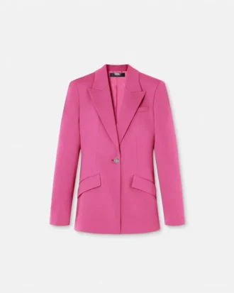 Blazer DV cu un singur rând de nasturi din lână