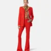 Blazer DV cu un singur rând de nasturi din lână Blazer DV cu un singur rând de nasturi din lână