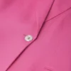 Blazer DV cu un singur rând de nasturi din lână Blazer DV cu un singur rând de nasturi din lână