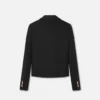 Blazer scurt din gabardină Blazer scurt din gabardină