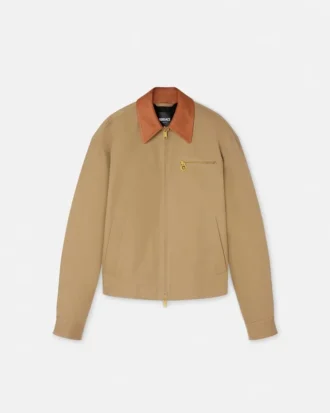 Blouson din bumbac-canvas