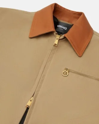 Blouson din bumbac-canvas