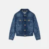 Blouson din denim cu laser pentru copii Blouson din denim cu laser pentru copii