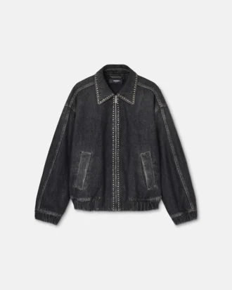 Blouson din denim decorat