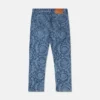 Blugi skinny pentru copii, cu imprimeu laser