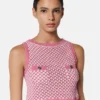 Bluză croșetată din tricot boxy Bluză croșetată din tricot boxy