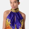 Bluză Lavallière din Barocco Silk Cheetah Bluză Lavallière din Barocco Silk Cheetah