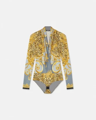 Body drapat Cheetah Foulard