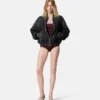 Body drapat din jersey de viscoză Body drapat din jersey de viscoză