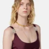 Body drapat din jersey de viscoză Body drapat din jersey de viscoză