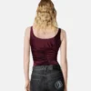 Body drapat din jersey de viscoză Body drapat din jersey de viscoză