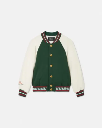 Bomber pentru copii din bumbac jersey imprimat