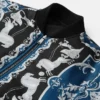 Bomber reversibil din nailon imprimat