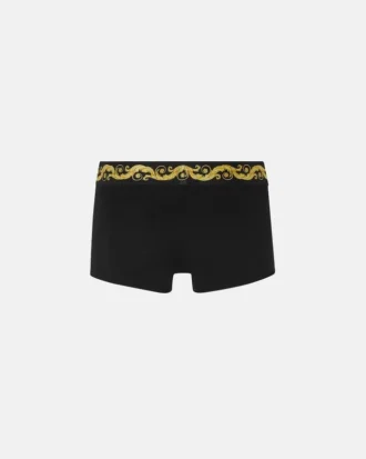 Boxeri din bumbac jersey imprimați