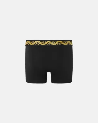 Boxeri lungi din bumbac jersey imprimat