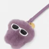 Breloc Medusa din piele de oaie pufoasă Breloc Medusa din piele de oaie pufoasă