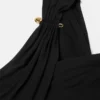 Bustier cu un singur umăr și ac de siguranță Bustier cu un singur umăr și ac de siguranță