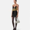 Camisol din mătase cu imprimeu Cheetah Allover Camisol din mătase cu imprimeu Cheetah Allover