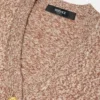 Cardigan boxy din tricot cu amestec de cașmir Mouliné Cardigan boxy din tricot cu amestec de cașmir Mouliné